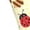 White, variant on Fuzoiu Ladybug And Bee Print Athletic Crew Socks for Men & Women,Casual Crew Socks,Above Ankle Crew Socks for Business, Casual
