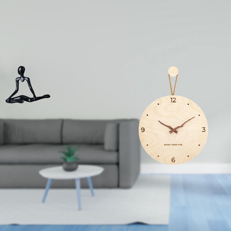 Modern Desktop Clock Aymzbd 1 Piece Desktop Figurine Thinker Abstract Sculpture Decorative ...