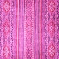 thumbnail image 1 of Ahgly Company Indoor Square Abstract Pink Modern Area Rugs, 5' Square, 1 of 4