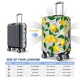 thumbnail image 6 of Easygdp Lemon1 Double-Sided Printed Elastic Suitcase Protective Cover,Invisible Zipper, Business Trip Luggage Cases,Washable And Resistant To Falling -X-Large, 6 of 9