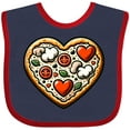 thumbnail image 3 of Inktastic Pizza Lover Funny Chef Boys or Girls Baby Bib, 3 of 4