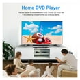 thumbnail image 4 of HD-229 Home Portable DVD Player DVD with Remote Control CD Disc Player Digital Multimedia Player, 4 of 5