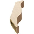 thumbnail image 6 of Ekena Millwork 5"W x 16"D x 22"H Funston Rough Cedar Woodgrain TimberThane Knee Brace, Primed, 6 of 6