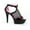 Black, variant on Ellie Shoes E-609-Cais 6" Womens Heel Platform. Black / 5