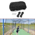 thumbnail image 2 of tegongse Baseball Softball Backstop Net Sport Netting Barrier Training Net Field Enclosure Practice Net for Baseball Practice, 2 of 12