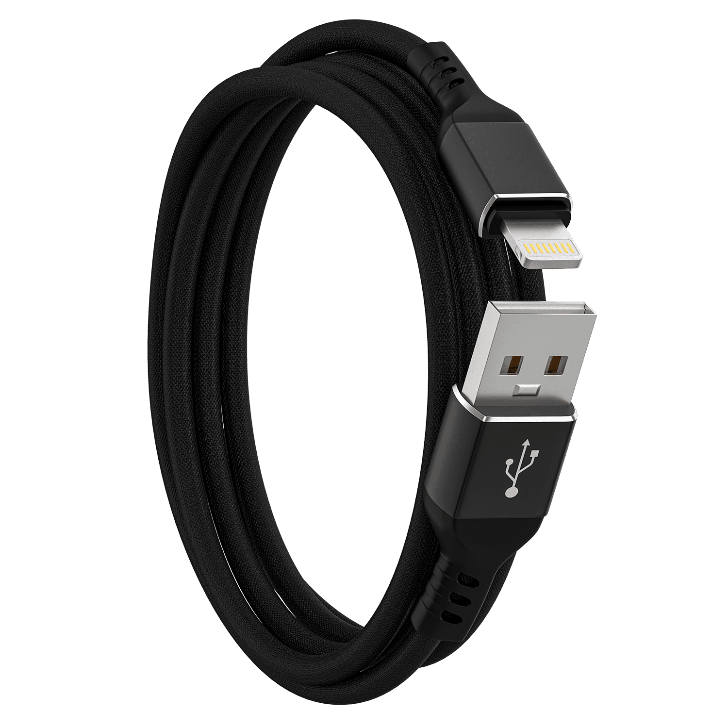 iPhone Charger Cable, Ironten Apple MFi Certified 1 Pack 6 FT Black