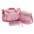 thumbnail image 2 of Juego de bolsa de pañales multifuncional, 4 piezas, bolsa de pañales multifunción para mamá, juego de bolsa para mamá, funcionamiento suave, 2 of 13