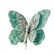 thumbnail image 2 of Adornos navideños artificiales de mariposa con clip | Decoraciones de Pascua con purpurina para guirnalda de árbol de Navidad | Palillos florales de plástico rosa, blanco y verde para decoración de, 2 of 6