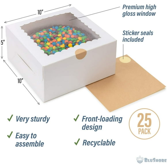 Disposable Plastic Bundt Cake Containers