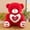 Hugging Bear (non-luminous) red, variant on Large I Love You Teddy Bear Plush, Romantic Stuffed Animal with Heart, Soft Cuddly Bear Gift for Girlfriend Wife Kids, Valentine’s Day Birthday Anniversary Christmas Gift for Her