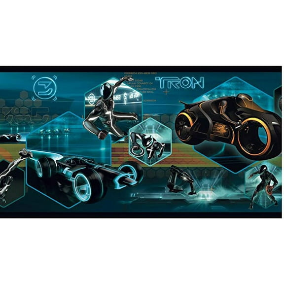 879555 Disney Tron Wallpaper Border DK6066bd