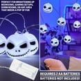 thumbnail image 3 of Cadena de luces LED Disney Nightmare Before Christmas 165 cm, 3 of 6