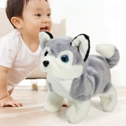Walbest Kids Cute Puppy Plush Walking Barking Waging Tail Retriever Puppy Electronic Interactive Pet Dog Toy, Battery Operated Toy Animal Great Gift