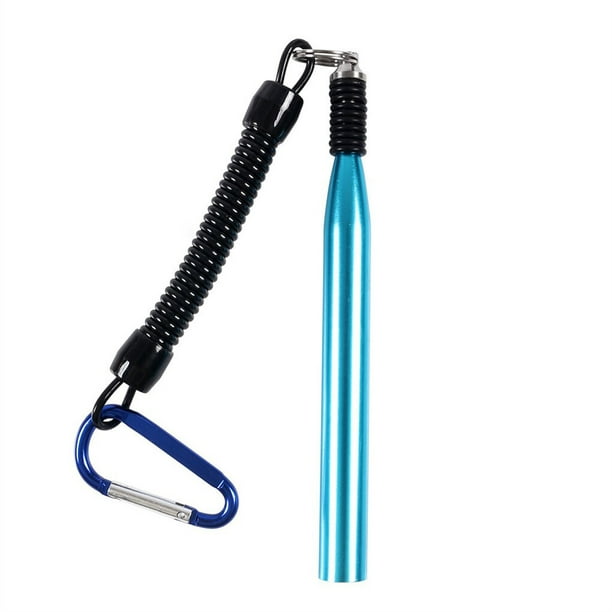 Fishing Worm Bait Tool with Lanyard Freshwater Casting Lure Binding Stick  Offshore Beginners Swimbait Rigging Outdoor Lake Blue 