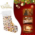 thumbnail image 4 of GZHJMY Halloween Gnome Christmas Stocking 2PCS, Large Fireplace Xmas Hanging Stockings with Plush Cuff for Family Holiday Party Decorations, 17.71"x 12.20", 4 of 7