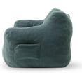 thumbnail image 5 of Bean Bag Chair, Adult Bean Bag Chair for Living Room, Big Beanbag Chair, Comfy Stuffed Beanbag Chair for Adults with Filling (Teddy Fabric in Green), 5 of 18