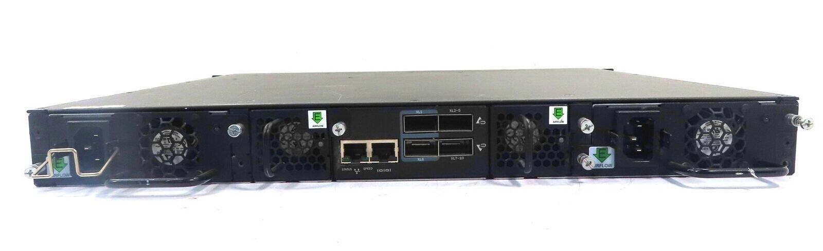 Brocade ICX6610-48P-E 48-port PoE+ Gigabit Ethernet Switch 8x SFP+ 10GbE with PSU (Used) - image 2 of 3