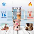 thumbnail image 4 of Cute Dog Design 40oz Tumbler with Handle - Double Wall Insulated Coffee Mug for Women - Dog Mom Gift Travel Cup with Straw, 4 of 7