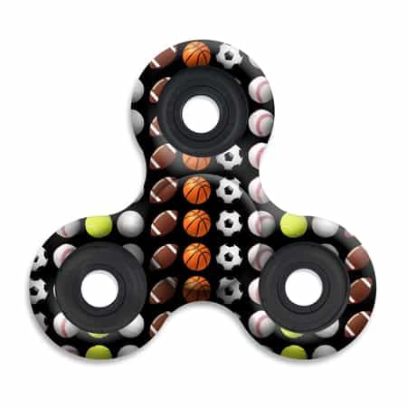 Tri Fidget Hand Spinner Squad ( Top Trenz Sports Multi ) High Speed & Longest Spin Time Toy Reducer Ball Bearing High Speed Spinners - Walmart.com
