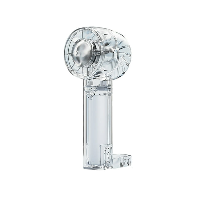 Wosthever Ventilador eléctrico de refrigeración ABS con tres velocidades ajustables, mini ventilador portátil, recargable, USB Electrodomésticos estilo general blanco