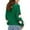 Green, variant on Winter Sweaters for Women Casual For Long Sleeve Pullover Cute Fuzzy Santa Pattern Crew Neck Loose Sweaters Features: Ugly Christmas Sweaters