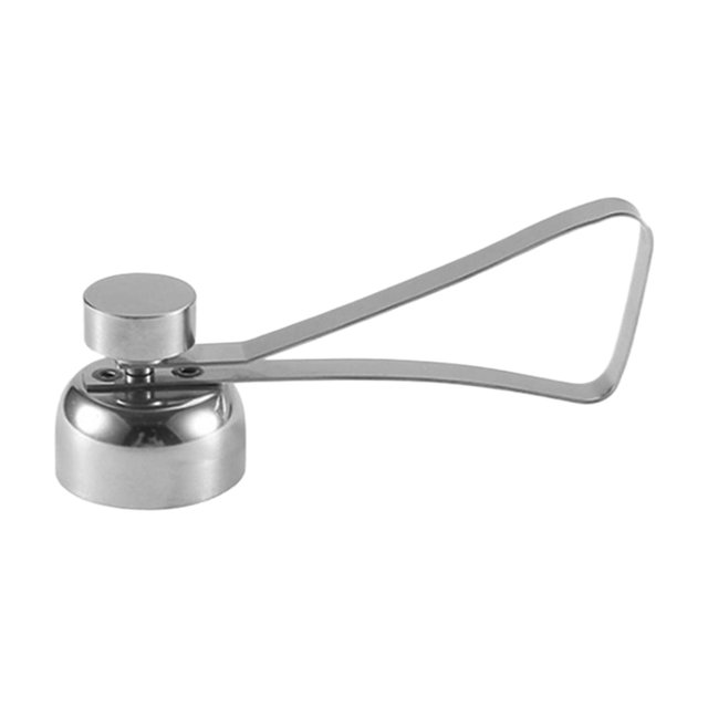 Abridor de Cáscara de Huevo Matsuzay de Acero Inoxidable Higiénico Plateado