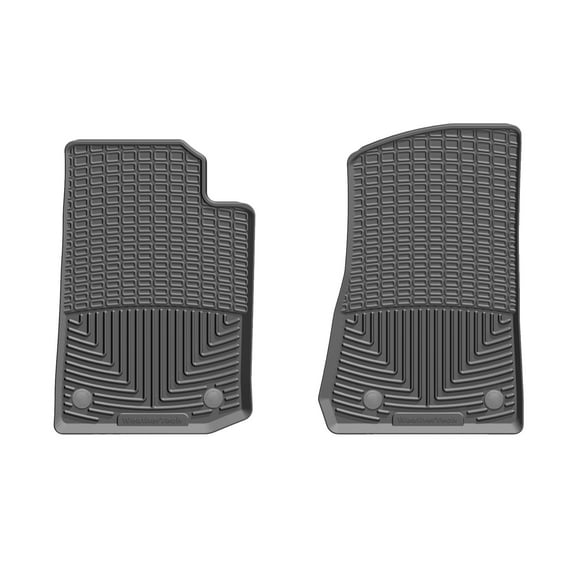 WeatherTech All-Weather Floor Mats compatible with Jeep Wrangler 2-Door, Gladiator, Wrangler 4-Door, Wrangler 4xe, Wrangler 4-Door Rubicon 392 - 1st Row (Driver & Passenger), Black