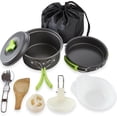 thumbnail image 3 of Kit de Cuisine de Camping pour Équipement de Randonnée Ensemble de Cuisson de Camping - Ensemble de Casseroles et Poêles de Camping - Réchaud de Camping Portable et Réchaud de Randonnée, 3 of 5