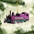 thumbnail image 4 of Custom Railroader Ornament 2025 Railroader Christmas Ornament Christmas Keepsake for Railroader Trainman Ornament Gifts for Railroader Railroader Keepsake Gifts for Trainman (RR12) - 3318 (Green), 4 of 6
