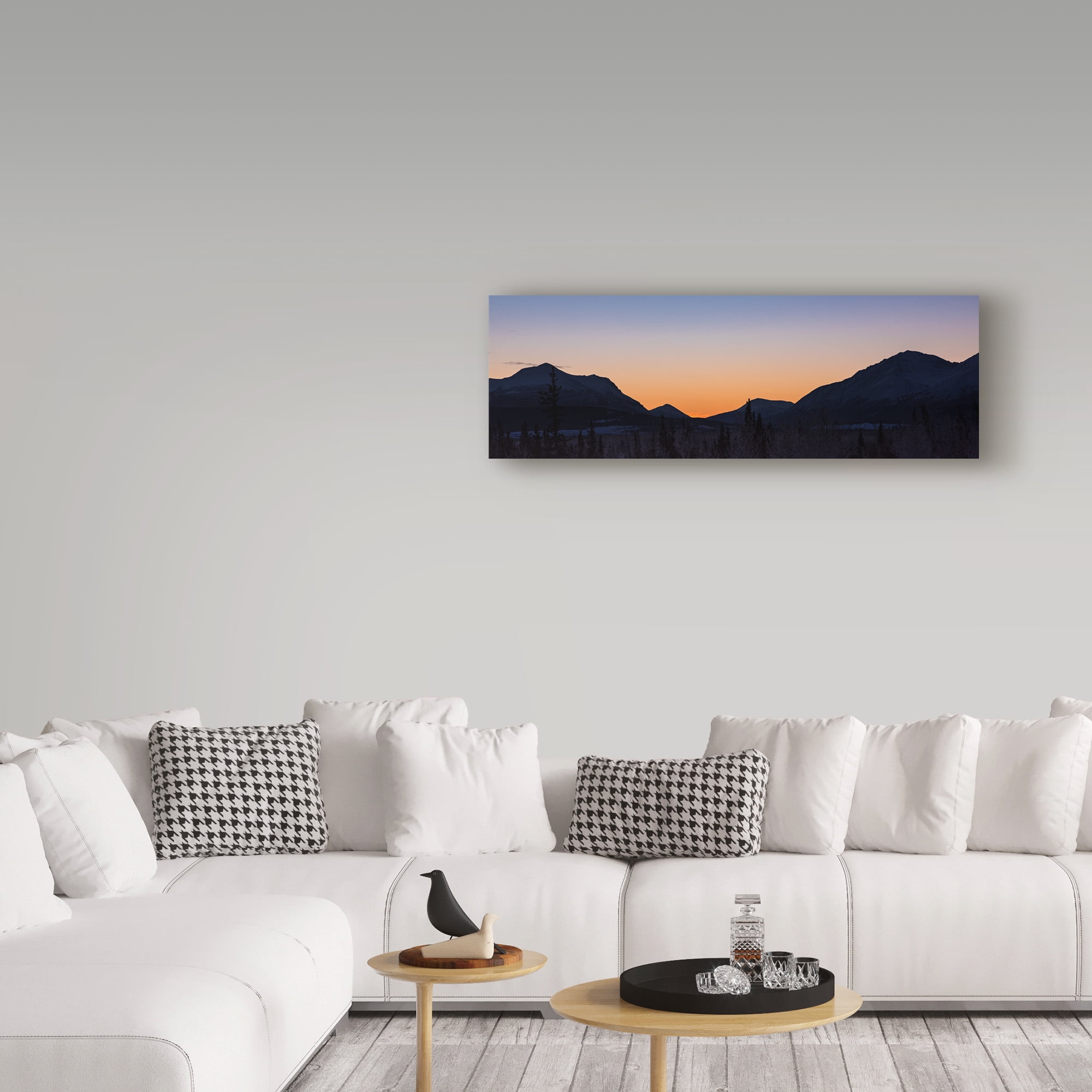 Trademark Fine Art 'Yukon Winter Light' Canvas Art by Brenda Petrella Photography Llc