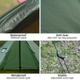 thumbnail image 4 of Carpa WaldWander con Ventana para Estufa, Impermeable, para 2-4 Personas, 4 of 8