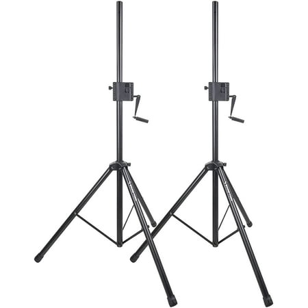 Sound Town 2-Pack Crank-Up Tripod Speaker Stands with Carry Bags Pole-Mount Adapter Brackets Black (STSDA-78CU-PAIR) - image 8