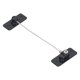 thumbnail image 3 of Restrictor de ventana a prueba de niños, giratorio de 360 grados, adhesivo que no deja marcas, cerradura de seguridad multifunción para niños para armario, frigorífico, negro, 3 of 9