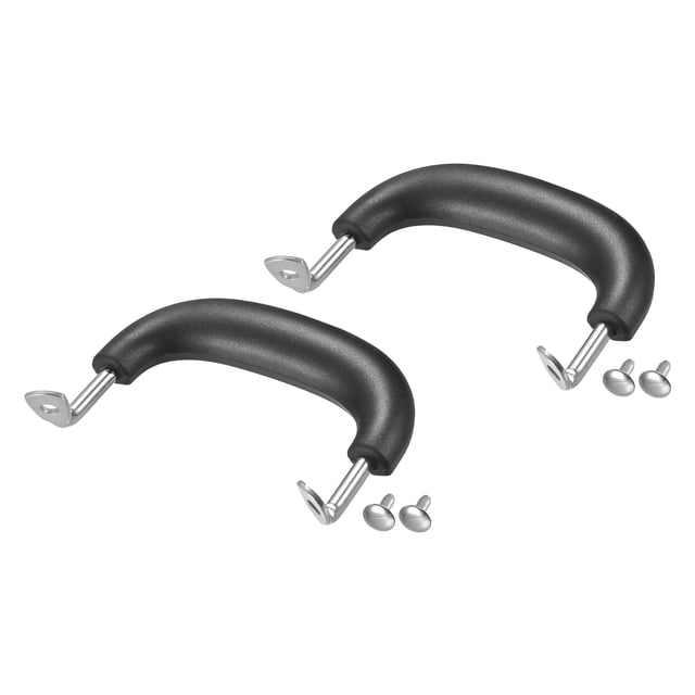 Unique Bargains Pot Side Handle Replacement for Stainless Steel Pan Pot Handle 102 x 88mm 2pack