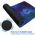 thumbnail image 6 of Experience Immersive Gaming with our Large, Dazzling Galaxy Mouse Pad. Non-Slip Rubber Base & Stitched Edges for Precision Control. Transform Your Desk into a Gaming Oasis - 31.5x11.8in., 6 of 7