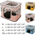 Collapsible Dog Crate Portable Cat Cage Pet Delivery Room Suitable for