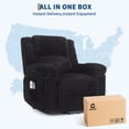thumbnail image 5 of Large Power Lift Recliner Chair with Heat for Adults & Elderly People, Remote Control, Living Room, Bedroom, 5 of 8