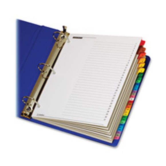 Cardinal Brands- Inc CRD60118 One Step Index System- Daily- 1-31 Tab- Multicolor