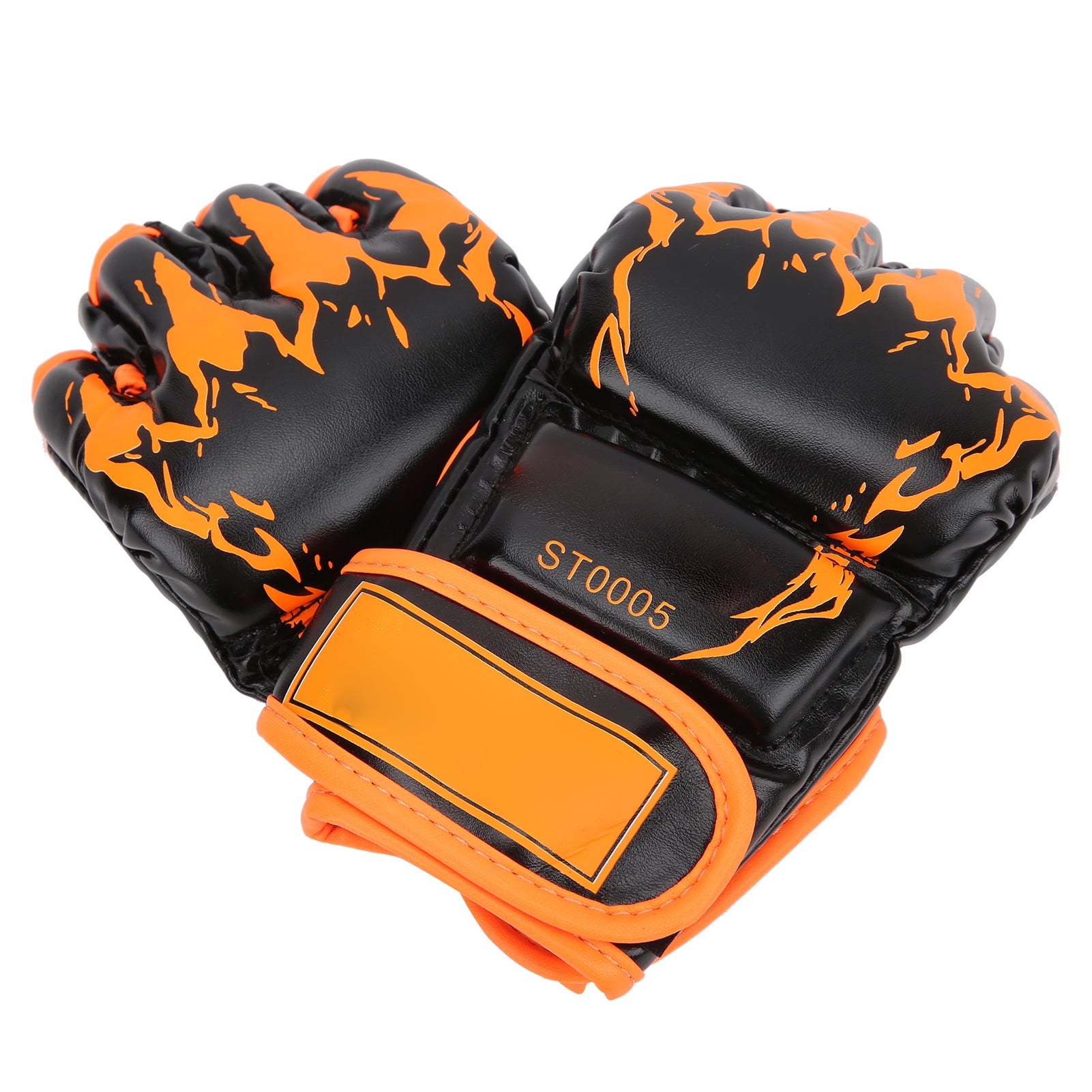 MMA Gloves, Martial Arts Bag Gloves Kickboxing Gloves PU Leather