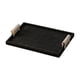 thumbnail image 3 of Bandeja para joyas, plato para servir postres, collar y pulsera rectangular multiusos 30cmx20cmx2cm negro, 3 of 9