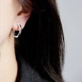 thumbnail image 2 of Hearth & Gear Plain Integrated Silicone Ear Clip No Piercing Women Small Ear Earrings Stud Long Earrings for Women Dangling Womens Ear Rings Post Earrings Teardrop Earrings for Women Wedding Earrings, 2 of 7