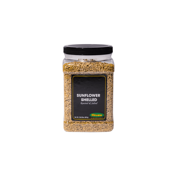 Sunflower Seeds – Shelled, Roasted & Salted (Jar) | Ready-to-Eat Snack & Pantry Essential