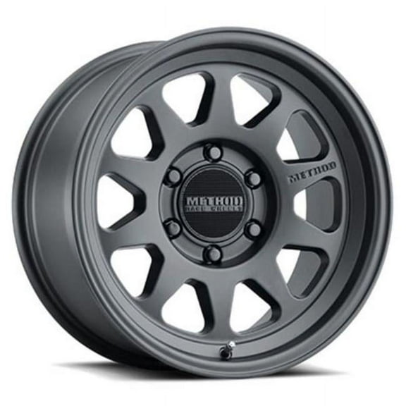 MR316 18 x 9 in. Plus 18 mm Offset 6 x 5.5 Bolt Pattern 106.25 mm Centerbore Matte Black Wheel