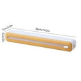thumbnail image 2 of Dispensador de film transparente impermeable con cortador deslizante (amarillo) para utensilios de cocina, 2 of 8