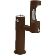 Halsey Taylor 4420Bf1lfrk Endura Ii 57" Floor Mounted Ada Freeze Resistant Outdoor Rated
