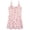 Light Pink Aurora, variant on Disney Sleeping Beauty Women's Sleeveless Athletic Skater Dress Light Pink Aurora
