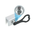 thumbnail image 4 of Unique Bargains 3/8' Aluminum Alloy Window Locks Sliding Door Security Stopper with Key, Silver 2 Set, 4 of 5