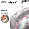 thumbnail image 5 of Womens Pioneer Flower Floral Print Pattern Lunch Box for Work,Insulated Lunch Bag for Women,Loncheras Para Mujer,Leakproof Adult Lunch Bag for Work,Beach,Travel,Picnic,Camping, 5 of 7