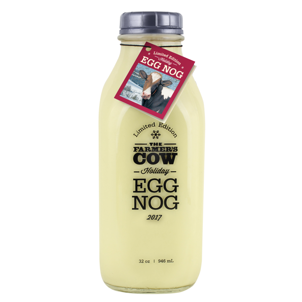 The Farmer's Cow Limited Edition Holiday Egg Nog, 1 Quart