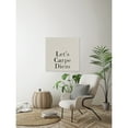 thumbnail image 6 of Carpe Diem Canvas Print - 12x12 Inch Wall Art - Modern Home Decor - Unique Handmade Painting for Living Room, 6 of 7